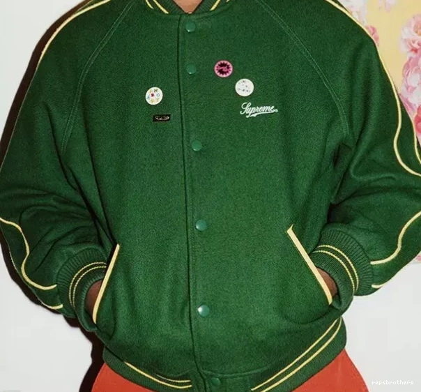Bollocks Jamie It's L Jacket Reid All M XL S Green Varsity Black 21SS 0715